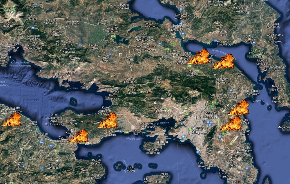 2 νεκροί, 25 τραυματίες, 6 στη ΜΕΘ- Εξερράγη βενζινάδικο – Ετοιμάζει βάρκες η Φρεγάτα «ΕΛΛΗ» – Μεγάλη επιχείρηση ΠΝ και ΛΣ